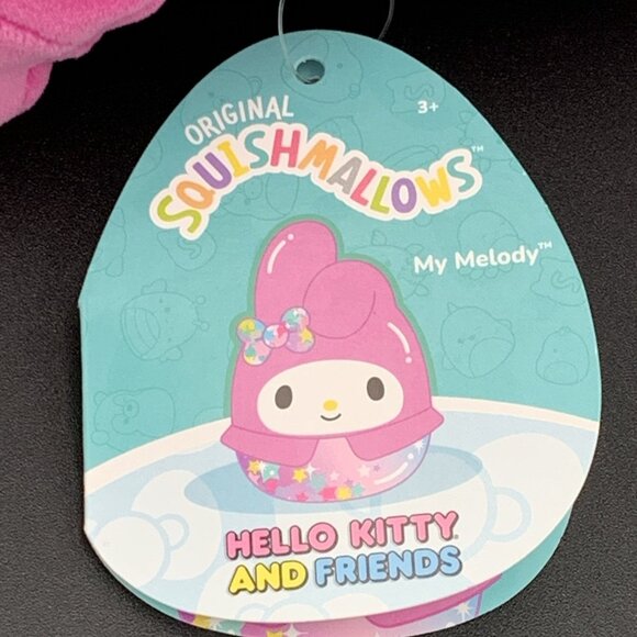 Squishmallows My Melody Stars Sanrio Hello Kitty Friends Plush 8" Pink 2025 - Picture 5 of 10